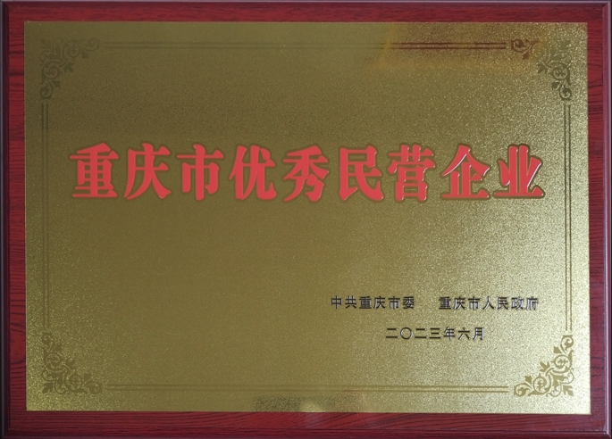 2023年重慶市優秀民營企業